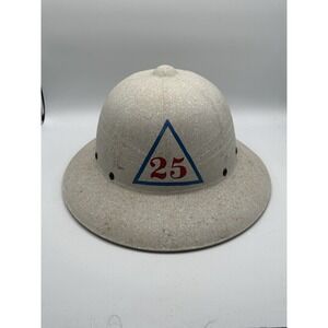 Vintage WWII Era WW2 Civil Defens Helmet Hat Civilian Non-Metal